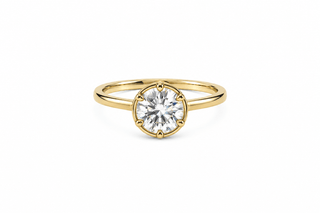 Round Cut Bezel Ring - Boutique Bella BellaRing
