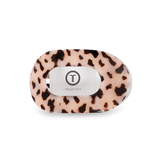 Round Flat Hair Clip | Medium | Blonde Tortoise - Boutique Bella BellaHair Clip
