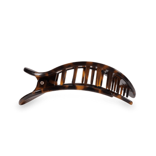 Round Flat Hair Clip | Small | Tortoise - Boutique Bella BellaHair Clip