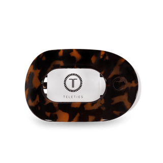 Round Flat Hair Clip | Small | Tortoise - Boutique Bella BellaHair Clip