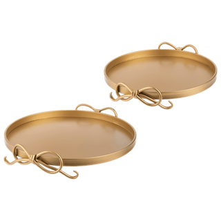 Round Gold Tray - Boutique Bella BellaTray