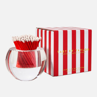 Round Match Striker - Candy Cane Matches - Boutique Bella BellaMatches
