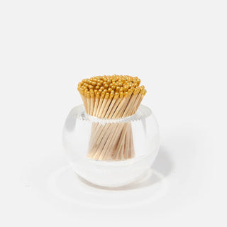 Round Match Striker - Gold Matches - Boutique Bella BellaMatches