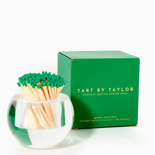 Round Match Striker - Green Matches - Boutique Bella BellaMatches