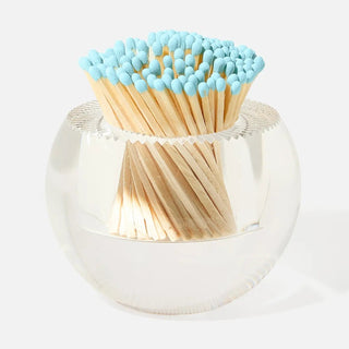 Round Match Striker - Light Blue Matches - Boutique Bella BellaMatches