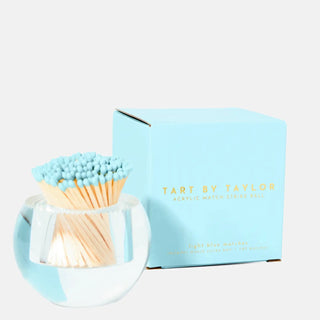 Round Match Striker - Light Blue Matches - Boutique Bella BellaMatches