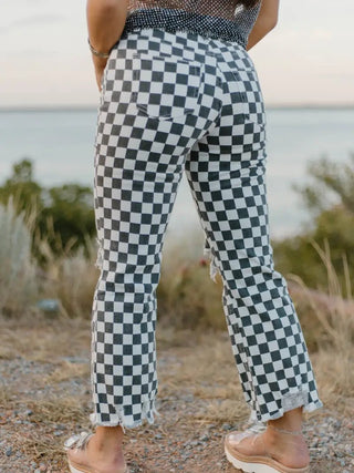 Round the Tracks Jeans - Boutique Bella BellaJeans