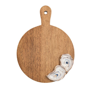 Round Wood Oyster Board - Boutique Bella BellaKitchen Tools