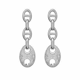 Roxanne Pave Drop Earring - Boutique Bella BellaEarring