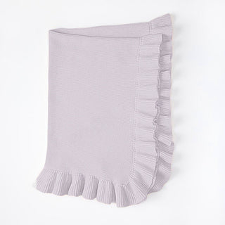 Ruffle Knit Blanket Bei Bei - Boutique Bella BellaBaby