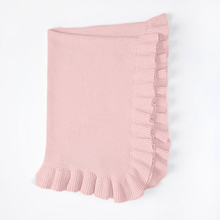 Ruffle Knit Blanket Bei Bei - Boutique Bella BellaBaby