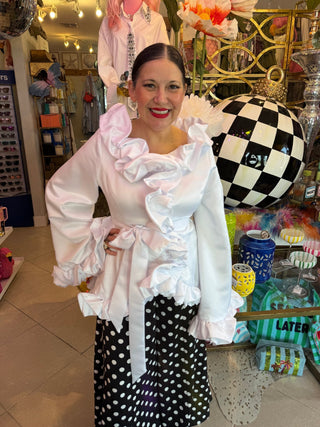 Ruffle Madness Jacket - Boutique Bella BellaJacket