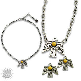 Thunderbird necklace set, last call