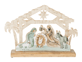 Sacred Night Nativity Scene - Boutique Bella BellaChristmas Decor