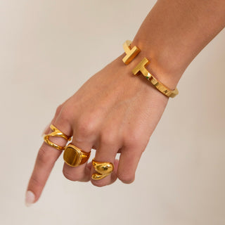 Sadie T Cuff - Boutique Bella BellaBracelet