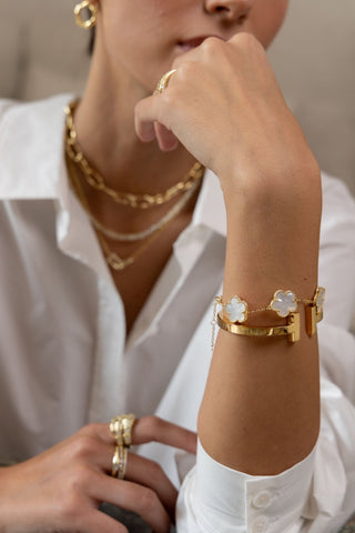 Sadie T Cuff - Boutique Bella BellaBracelet