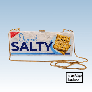 Salty Statement Clutch - Boutique Bella BellaPurses