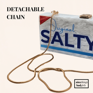 Salty Statement Clutch - Boutique Bella BellaPurses