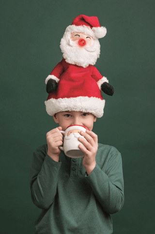 Santa Moovin' & Groovin' Hat - Boutique Bella BellaChristmas Hat