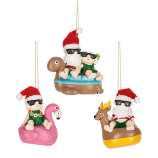 Santa/Office Orn. - Boutique Bella BellaChristmas Ornament