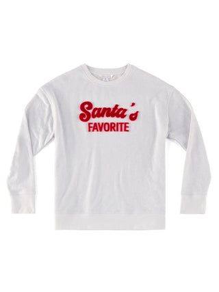 "Santa's Favorite" Sweatshirt - Boutique Bella BellaSweatshirt