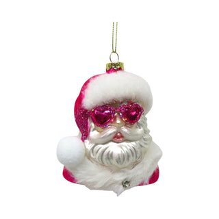 Santa's Got Heart Ornament - Boutique Bella BellaChristmas Ornament