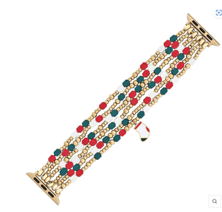 Santa's Joy Festive Stretch Apple Watch Strap - Boutique Bella BellaApple Watch Band