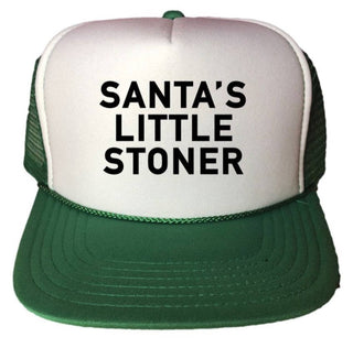 Santa's Little Stoner Trucker Hat - Boutique Bella BellaChristmas Hat