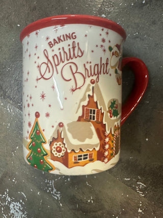Santa's Retro Christmas Mug 16oz - Boutique Bella BellaMug
