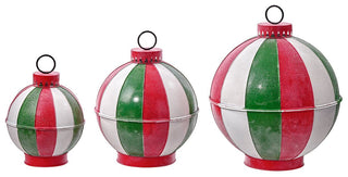 Santa's Toy Shop Ornaments Set of 3 - Boutique Bella BellaChristmas Decor