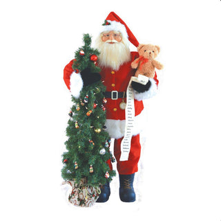 SantaTeddy bear & Tree 48” - Boutique Bella BellaChristmas Decor