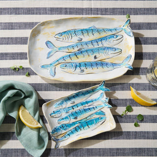 Sardine Tidbit Tray Stoneware - Boutique Bella BellaTray
