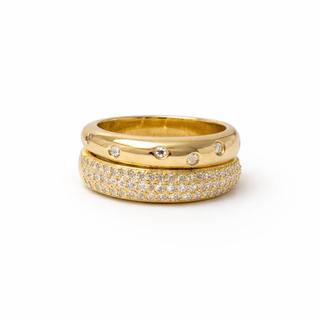 Sasha Stacked Ring Set - Boutique Bella BellaRing
