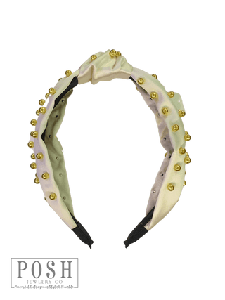 Satin headband - LC - Boutique Bella BellaHeadbands
