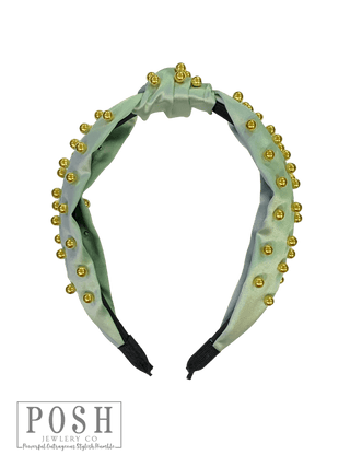 Satin headband - LC - Boutique Bella BellaHeadbands