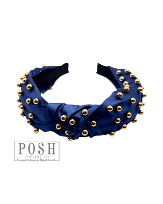 Satin headband - LC - Boutique Bella BellaHeadbands