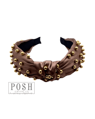 Satin headband - LC - Boutique Bella BellaHeadbands
