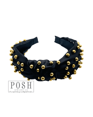 Satin headband - LC - Boutique Bella BellaHeadbands