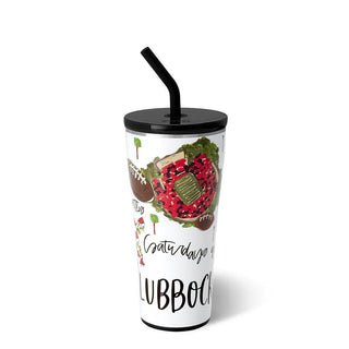 Saturdays in Lubbock Straw Tumbler 32oz - Boutique Bella BellaTumbler