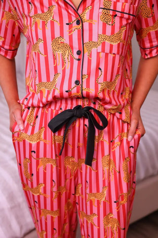 Savanna Soirée Ruffle Pajama Set *Pre-Order* - Boutique Bella BellaPajamas