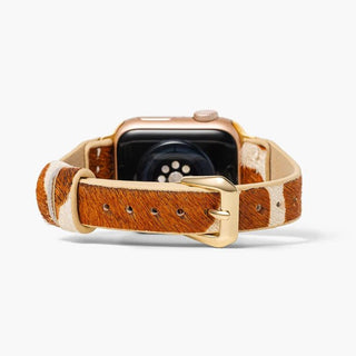 Savannah Sleek Leather Apple Watch Strap - Boutique Bella BellaApple Watch Band