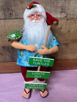 Save The Turtles Santa Claus - Boutique Bella BellaSanta