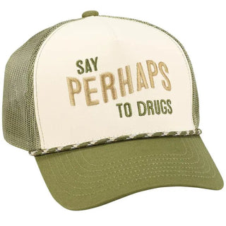 Say Perhaps Trucker Hat - Boutique Bella BellaTrucker Hat