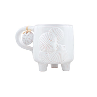 Scallop Footed Sea Mug - Boutique Bella Bellamug