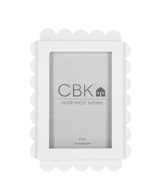 Scalloped Edge 4x6 Frame - Boutique Bella BellaPICTURE FRAME