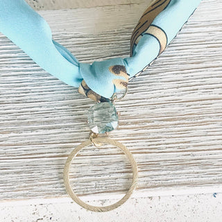 Scarf necklace charms pendant - Boutique Bella BellaNecklace