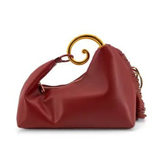 Scarlet Swirl Fringe Hobo Like Dreams - Boutique Bella BellaAccessories