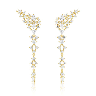 Scarlett CZ Drop Earring - Boutique Bella BellaEarring