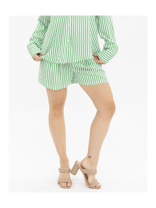 Sea Glass Stripe Shorts - Boutique Bella BellaShorts