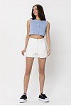 Sea Salt 3" High Rise Mom Shorts - Boutique Bella BellaShorts